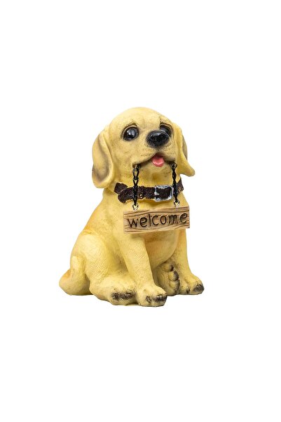 Z-Tools Garden decoration, made of resin, puppy model, height 14cm / ZTS 8023
