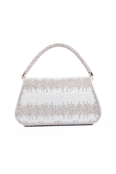 mei Handbag BZ205 Silver