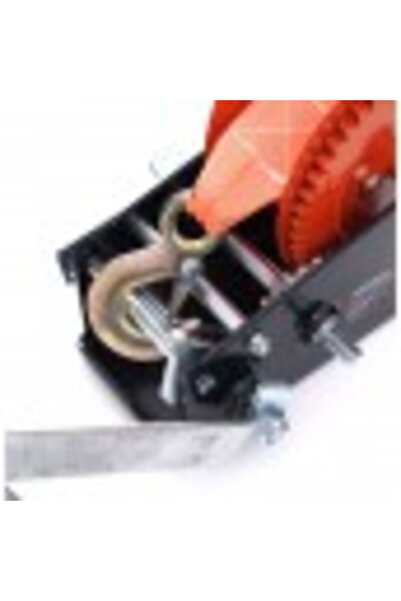 KraftProfesional Manual crank winch KD1314, 2500 lbs (1134 kg)