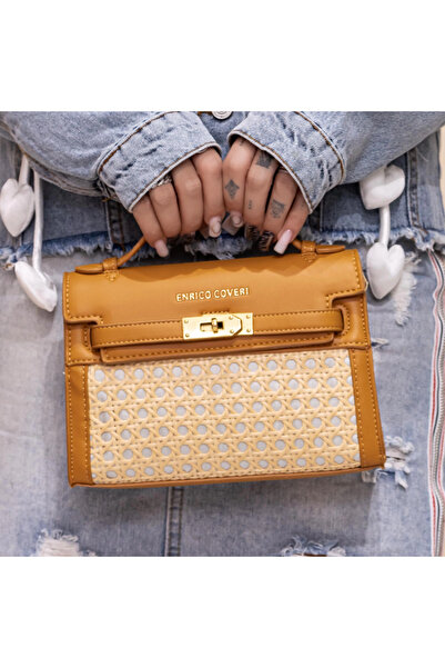 Enrico Coveri Handbag EC6070 Brown