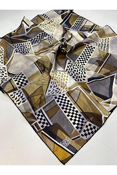 Levidor Eșarfă de mătase Tivil verde ulei IST 91510 - 4 modele asortate