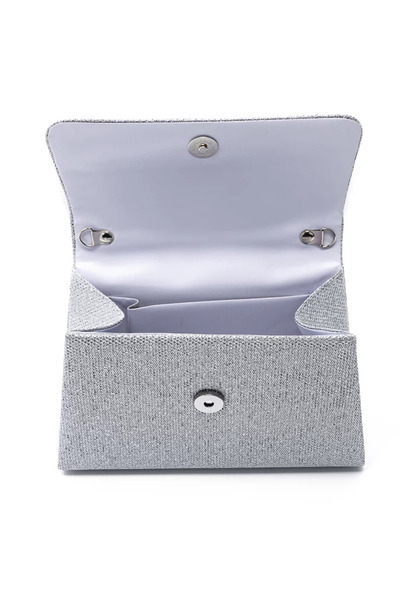 mei Handbag BZ155A Silver