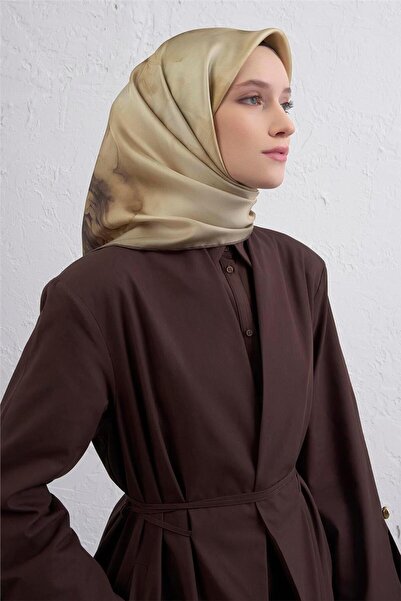 Armine Eșarfă din twill de mătase pură cu model floral 9426D 54