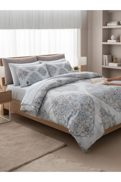 Özdilek Ethnique Tek Kişilik Kışlık Flanel Nevresim Takımı – %100 Pamuk, Yumu...