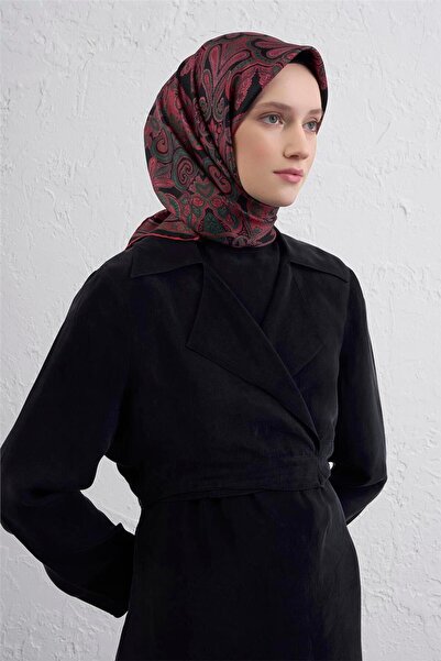 Armine Eșarfă cu model etnic Pure mătase Twill 9421D 87