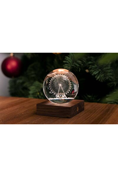 Gingko 3D Crystal Wheel Lamp