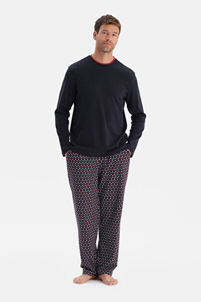 Dagi T-Shirt and Pants Set with Collar Detail