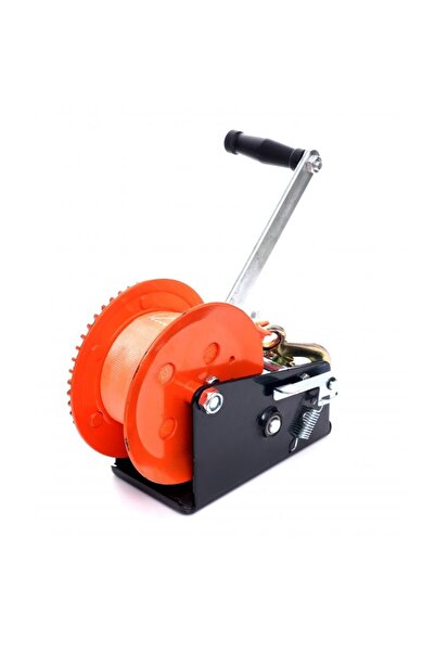 KraftProfesional Manual crank winch KD1314, 2500 lbs (1134 kg)