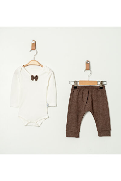 Chicsy Baby Baby Boy Bow Tie and Bodysuit 3-Piece Transitional Set