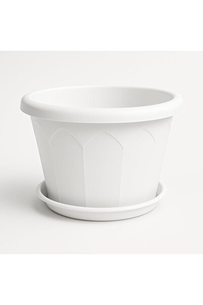 mastergold Elegant Plastic Planter Pot 26 cm H x 34 cm W | Indoor/Outdoor Pla...