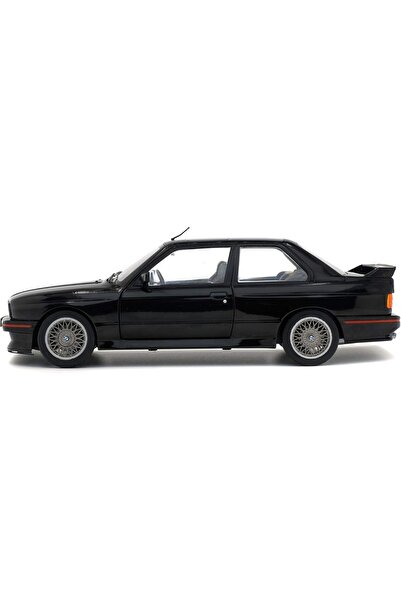 Solido BMW M3 E30 Sport Evolution (Black) - 1:18 Diecast Model Car