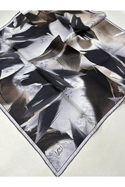 Levidor Eșarfă neagră din mătase Tivil IST 88610 - 2 modele mixte