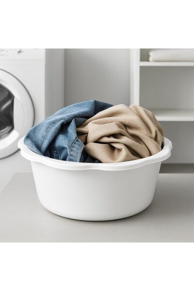 mastergold High-quality 25 cm Plastic Basin, 6 L Multipurpose Bucket for Kitchen, Laundry and Cleaning