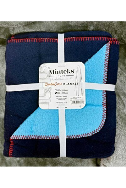 Home Double-Sided Plain Cotton Blanket for Two 200 x 220