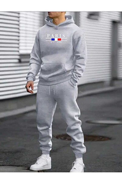 tkn your style Paris Alt Top Bottom Team Fashion Print Design Trend Hooded Sweatshirt