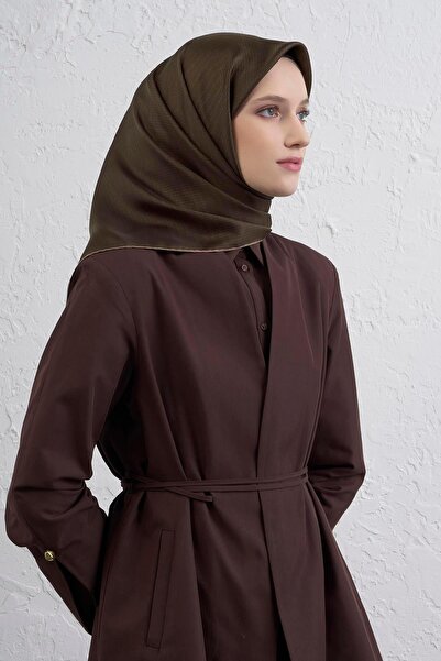 Armine Eșarfă din twill de mătase pură cu model abstract 9415D 32