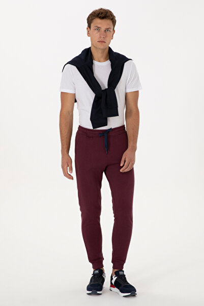 U.S. Polo Assn. Men's Burgundy Sweatpants 50307683-Vr177