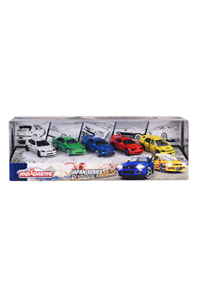 Majorette Japan Series Die-Cast Cars Gift Pack, 5 pcs.