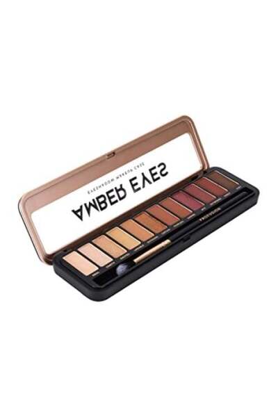 PROFUSION COSMETICS حقيبة مكياج ظلال العيون العنبر