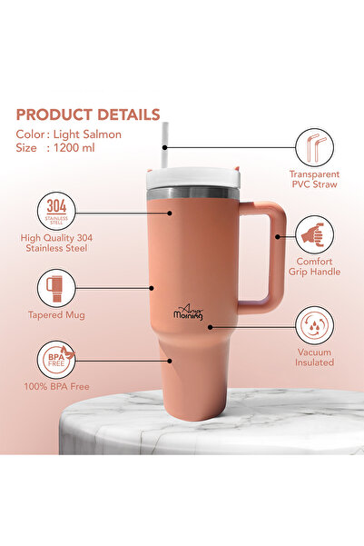 Any Morning SI2440217 Termos Mug 1200 ml Green