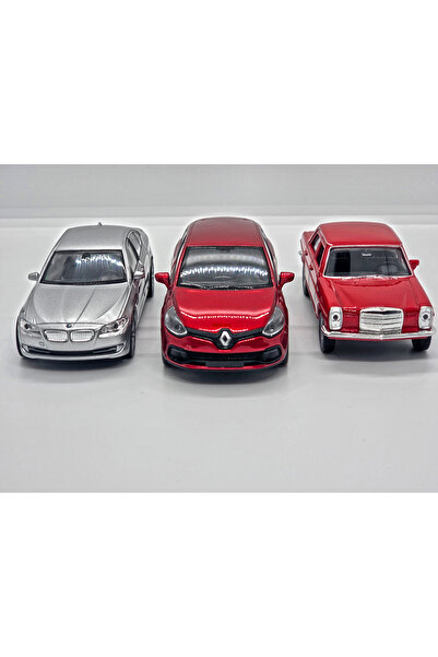 WELLY 1/36 Scale Pull Back (Bmw, Mercedes, Renault, Nissan, Bugatti) Diecast Metal Model Toy Car