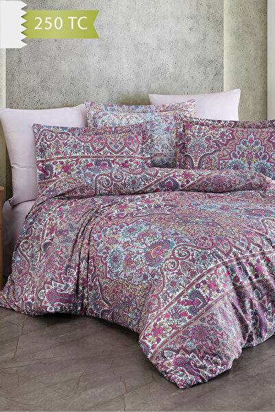 VAROL 250 TC Бамбуково-бавовняний сатиновий комплект постільної білизни – сім...