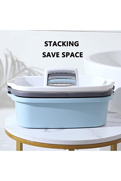 Generic JiatuA Large Portable Plastic Storage Caddy with Handle for Shower & Home, Dark Gray