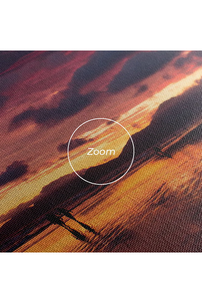 Arthub Canvas Painting, Bedroom And Living Room, Landscapes, Beach At Sunset