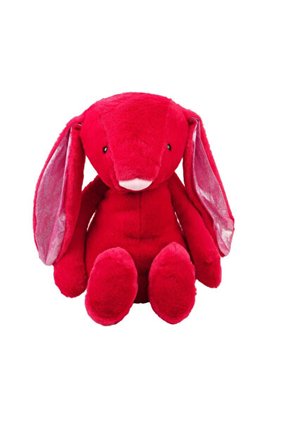 Flower Toys هالي بلوش صديقي الأول للنوم على شكل أرنب 45 سم - أحمر