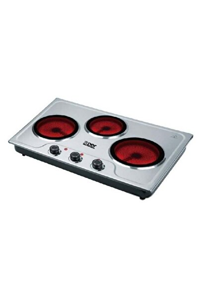 X PER XPER Electric Stove - 3 Burners - 2700 Watts - Ceramic - XPHP-902-24