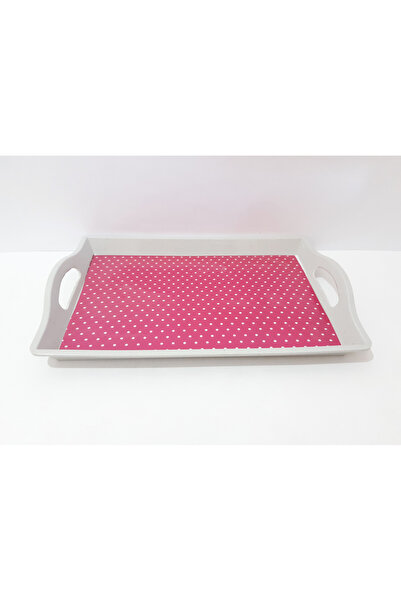 renkli çiçekler Tea Tray 34X23X5X3 cm Colorful Melamine Rectangular Tea Coffee Tray Presentation Tray