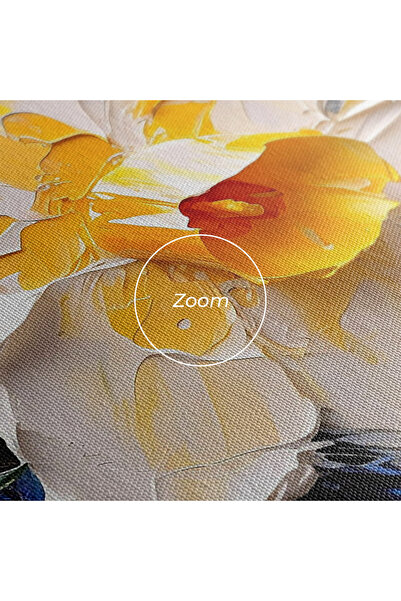 Arthub Canvas Painting, Bedroom And Living Room, Modern, Abstract Flower Art