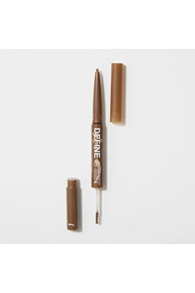 TECHNIC جل تحديد وتثبيت الحواجب 2 في 1 - جل تحديد وتثبيت الحواجب بلون أشقر