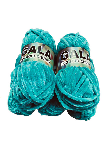 Gala مجموعة خيوط الحياكة المخملية الناعمة البيئية مكونة من 5 قطع 500 جرام