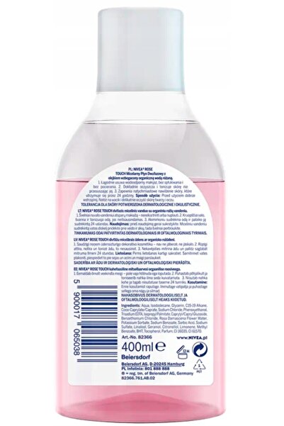 Other NIVEA ROSE TOUCHE two-phase micellar water 400 ml