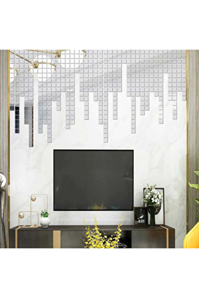 MaffStuff Set 100 Oglinzi Acrilice Autoadezive MaffStuff® – Formă Pătrată, 2x...