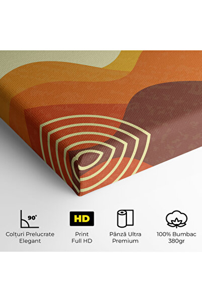 Arthub Canvas Painting, Bedroom And Living Room, Landscapes, Minimalist Sunset Art