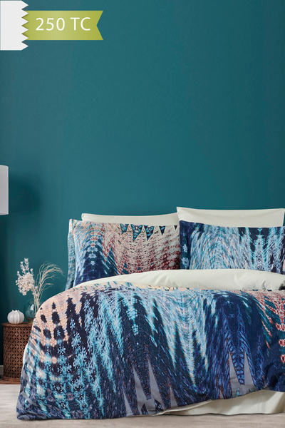 VAROL 250 Tc Bamboo Blend Cotton Sateen Duvet Cover Set – Single – Talamone