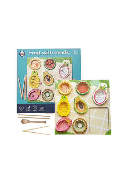 MATTELOT TOYS Educational wooden game Classification and sorting of fruits by color, + 3 years