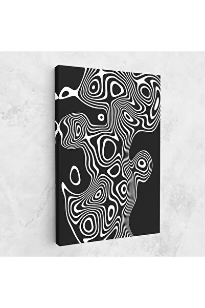 Arthub Canvas Painting, Bedroom And Living Room, Modern, Abstract Grey Black Line