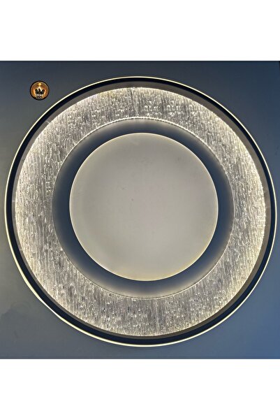 ışıksan aydınlatma TİNA Lüks Kumandalı LED Plafonyer Avize | 3 Renk + Gece La...