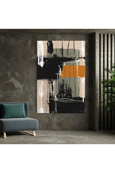 Arthub Canvas Painting, Bedroom And Living Room, Abstract, Modern Oil Painting With White