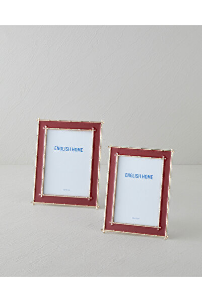 English Home Olinda Frame 13X18 cm Burgundy