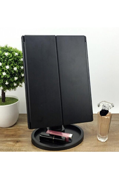 MOHAMED Oglinda cosmetica LED extensibila cu buton tactil