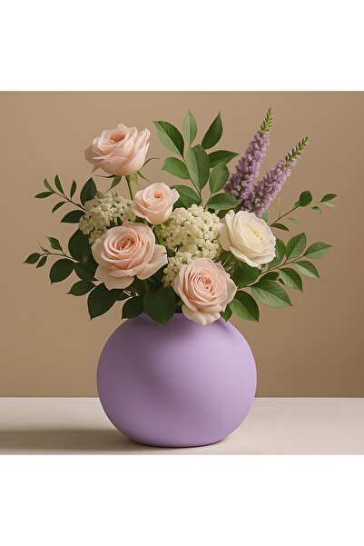 Homentum Rastro | Decorative Japandi vase with sculptural shape and matte finish