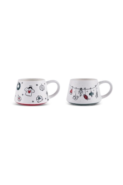 Karaca New Year Symbol 2-Person Mug Set 380 ml