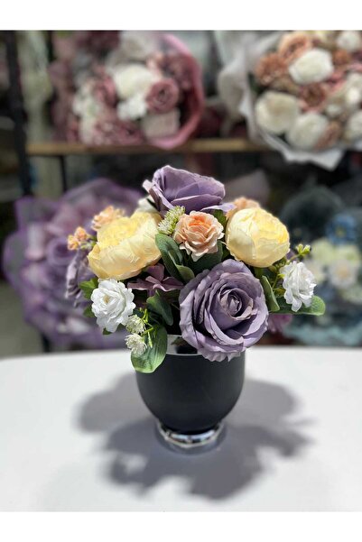 Destina Tasarım Cobalt Ida Artificial Accessory Flower