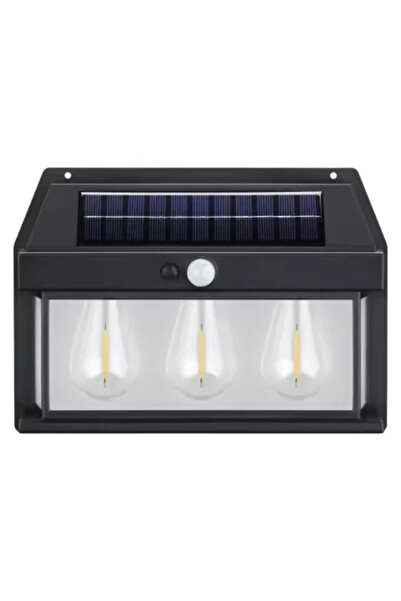 OEM Solar lantern-style lamp 3W with 3 bulbs, 1800mAh battery, motion sensor 5-8 m