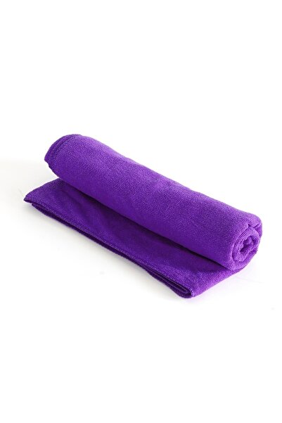 zola Microfibre towel, quick absorbent and drying, 50x100 cm, purple