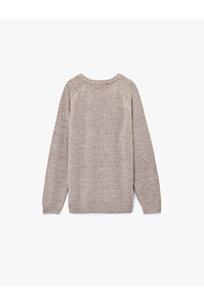 Koton Regular Fit Long Sleeve Basic Crew Neck Knit Sweater